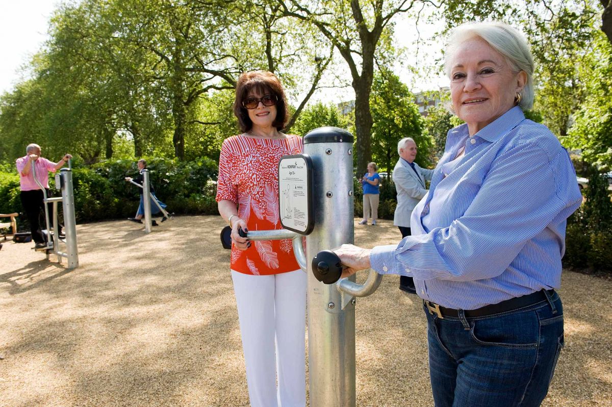 Hyde Park Senior Playground Great Age Movement