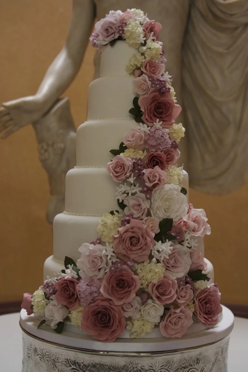 Brother’s 6tier wedding cake The Great British Bake Off