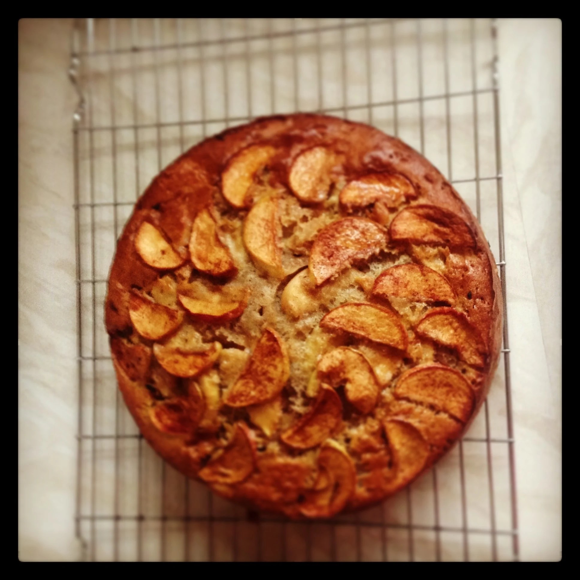 Apple and cinnamon cake The Great British Bake Off