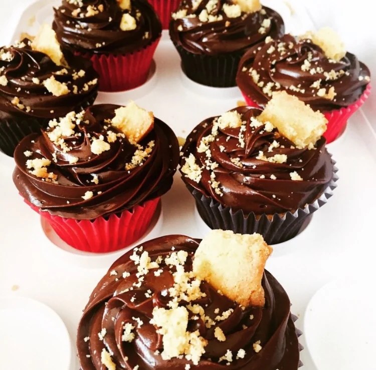Millionaires Shortbread Cupcakes The Great British Bake Off The