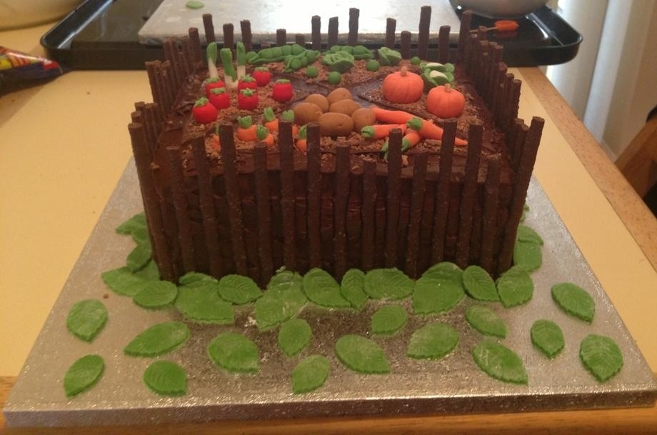 Allotment cake The Great British Bake Off The Great British Bake Off