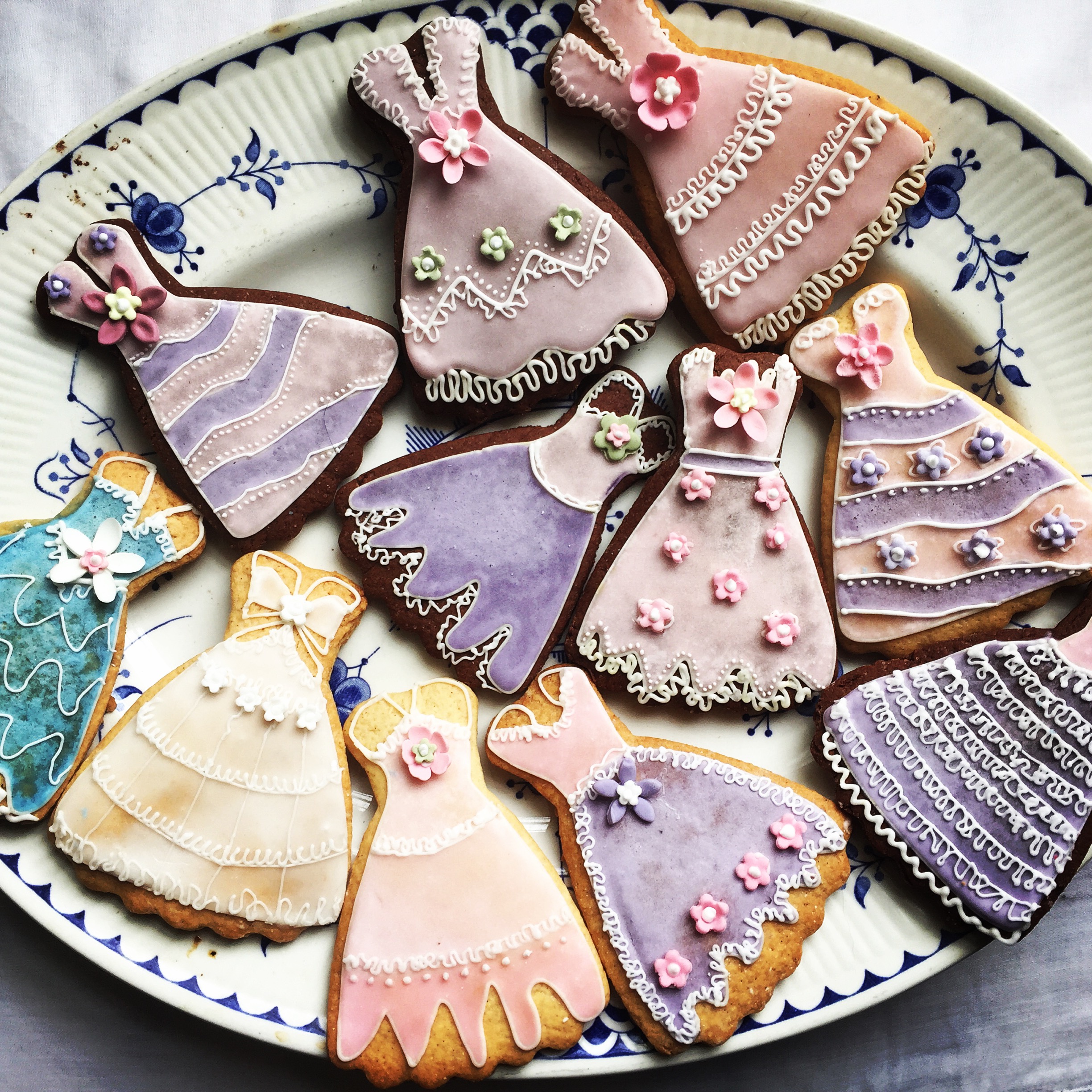 Party dress biscuits The Great British Bake Off The Great British