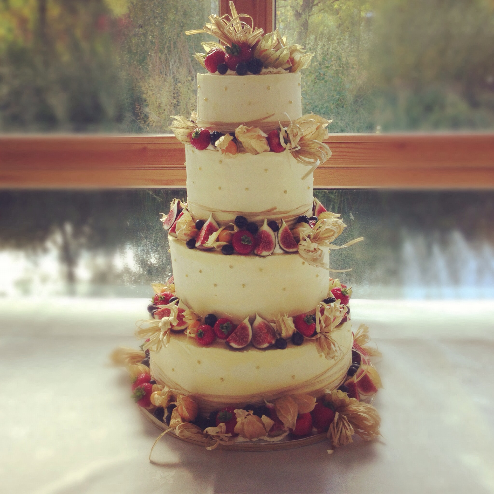 J&N’s Wedding Cake The Great British Bake Off