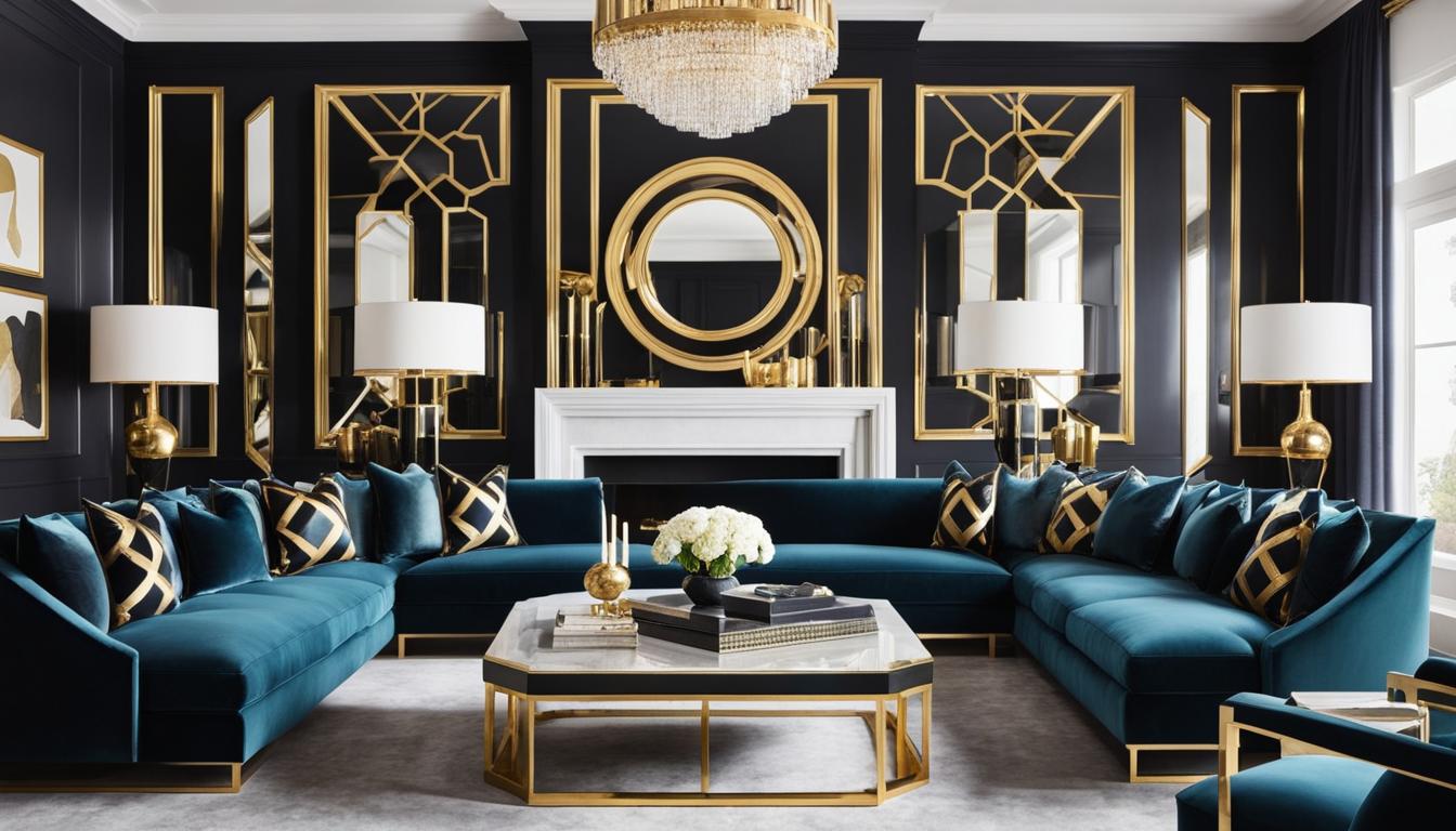 Hollywood Regency Decor Glamour and Elegance