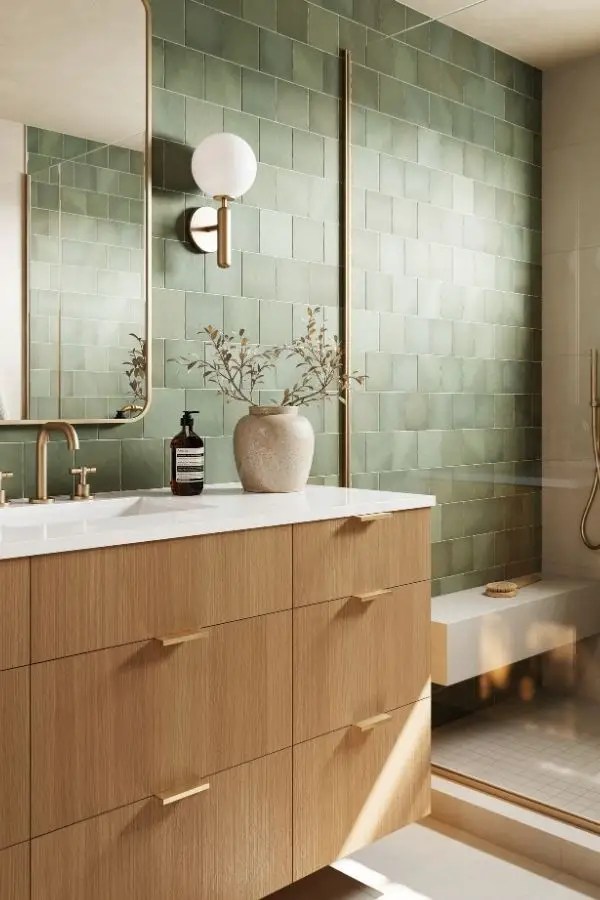 37 Stunning Green Bathroom Ideas The Great Hack Shack