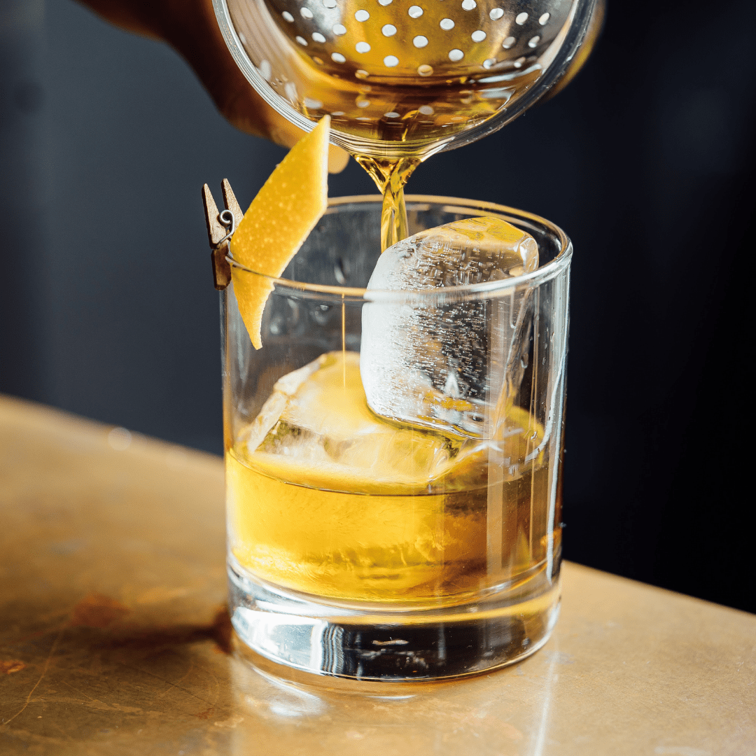 Gold Rush Cocktail The Great Lakes Bee Company