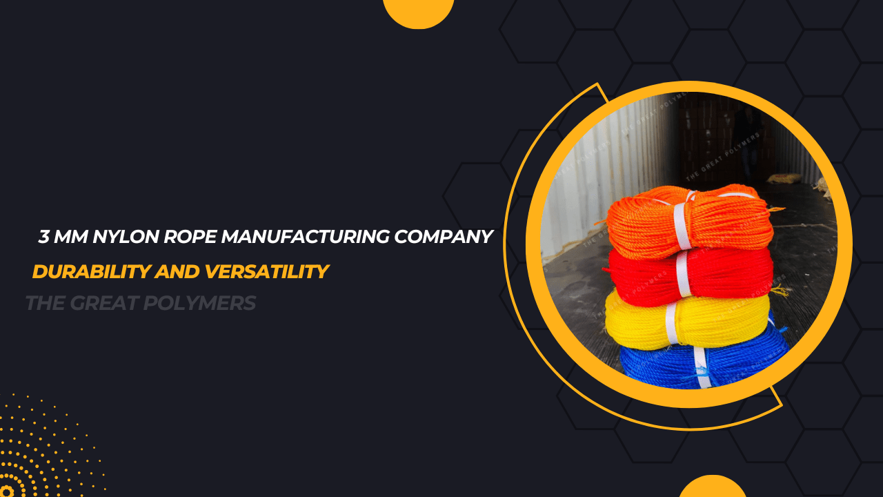 3 MM Nylon Rope Manufacturing Company