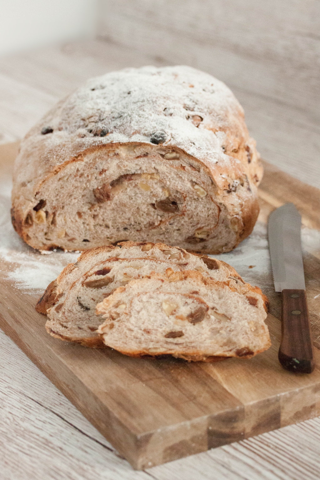 Rustic Raisin Bread The Greedy Vegan