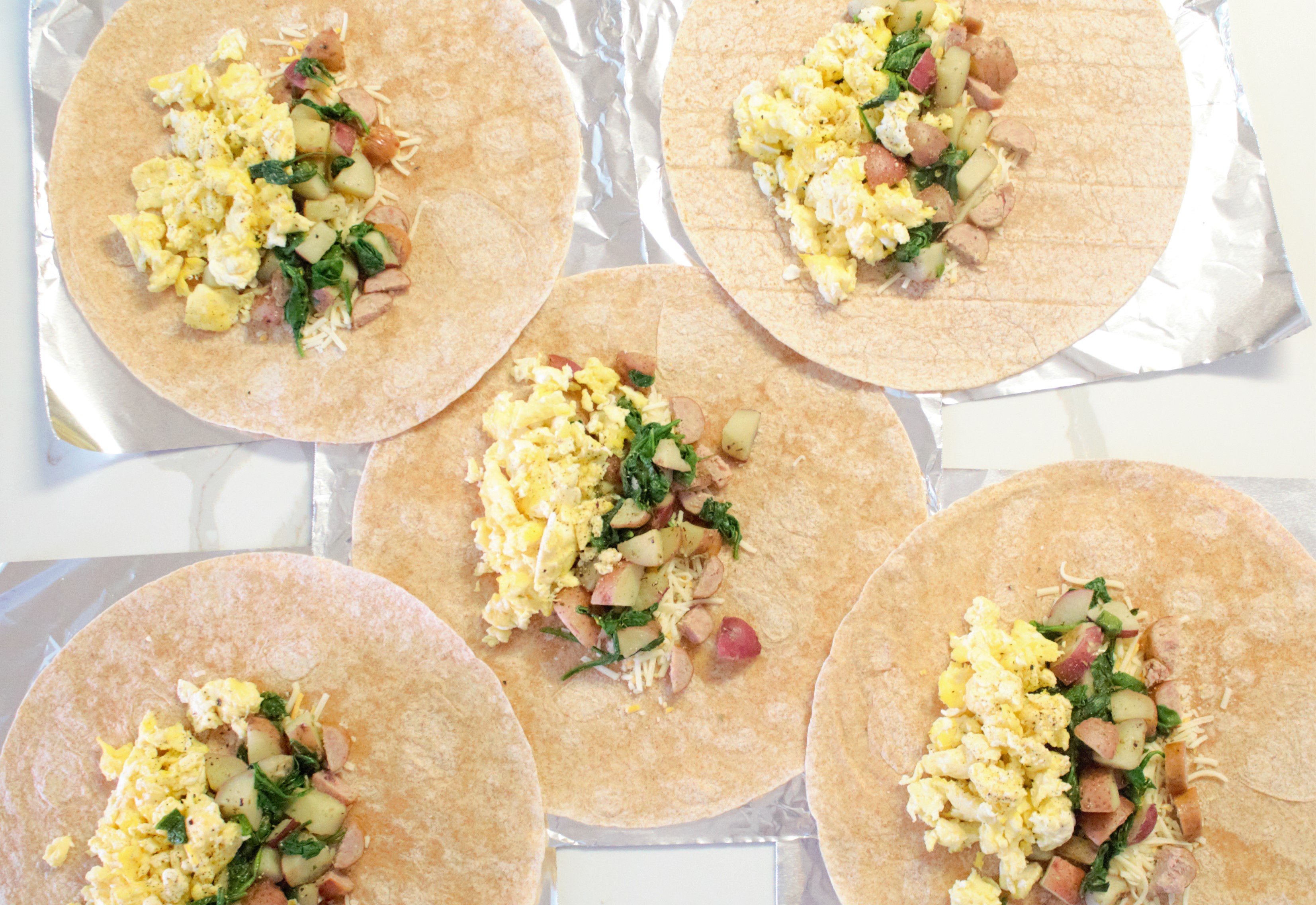 HighProtein Freezer Breakfast Burritos The Green Beet