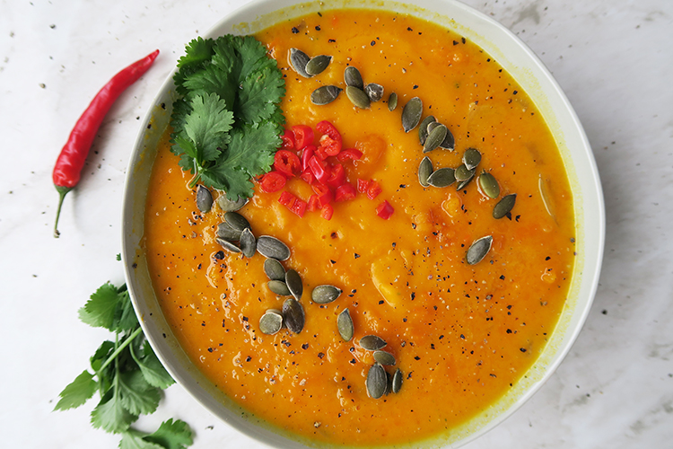 Simple Thai Pumpkin Soup