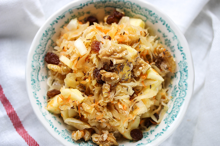 Sauerkraut Salad The Green Creator