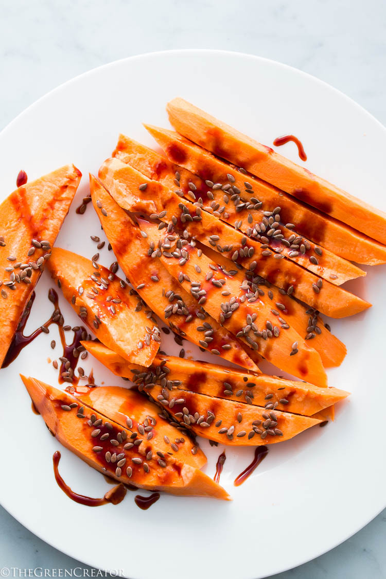 Roasted Sweet Potato Sushi