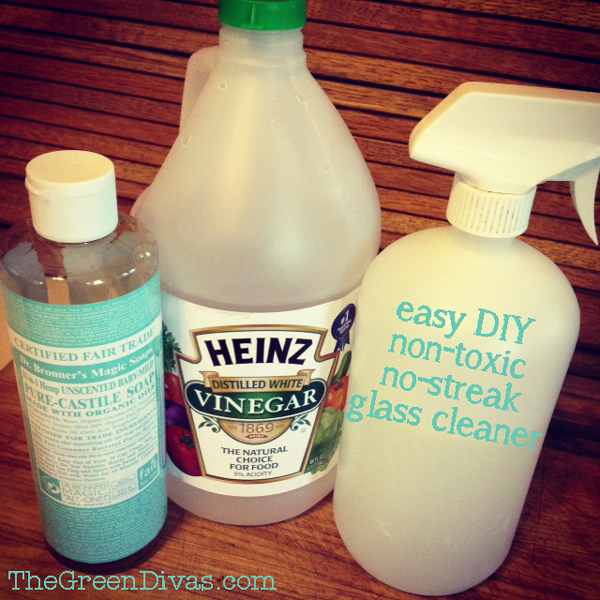 NonToxic NoStreak DIY Glass Cleaner The Green Divas