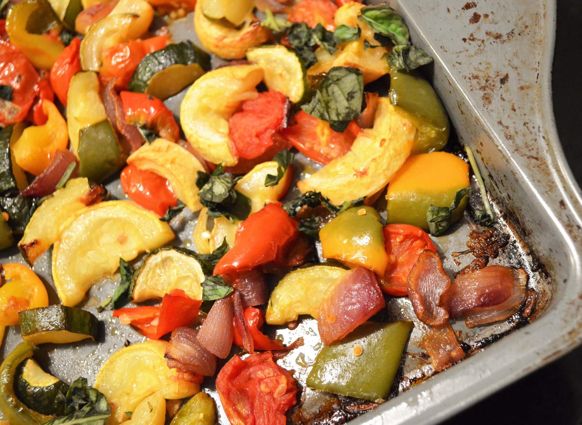 Roasted Summer Vegetables The Greeneberger Nutrition