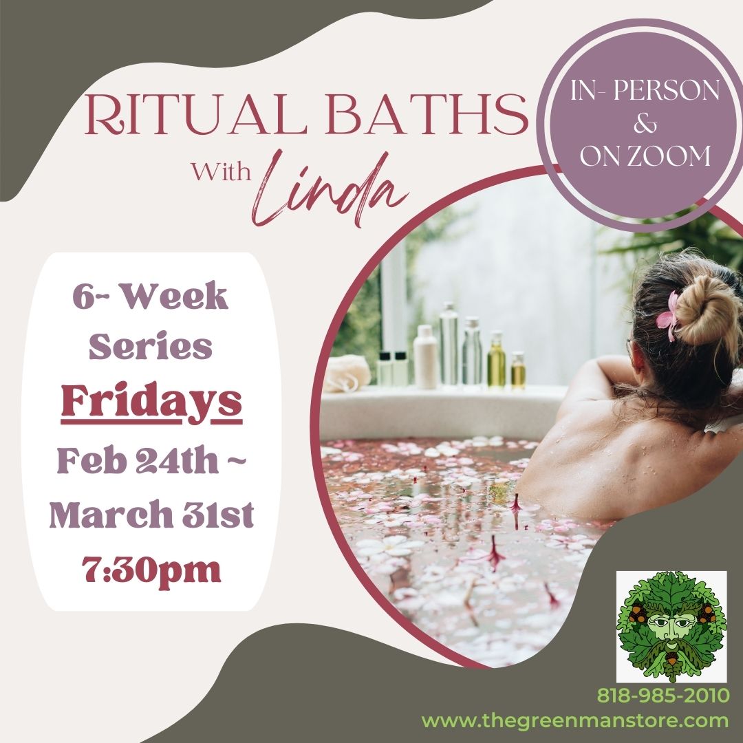 Ritual Baths 6 week hybrid series with Linda The Green Man Store