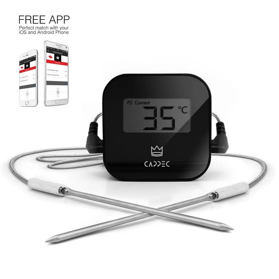 Cappec Bluetooth Wireless BBQ Thermometer Review And