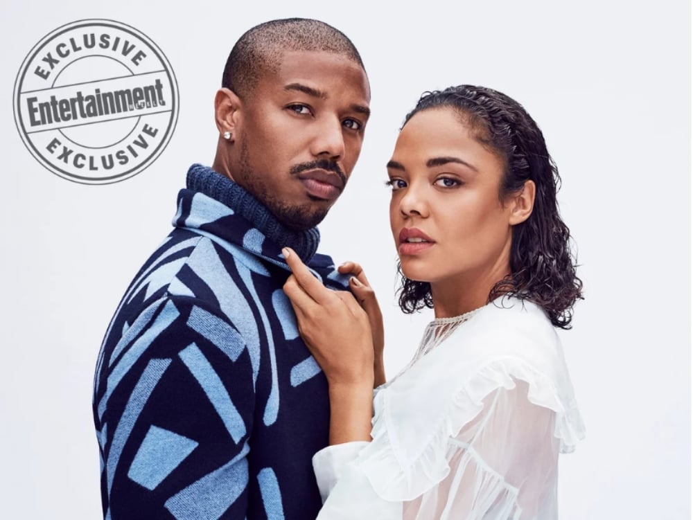 Watch Michael B. Jordan and Tessa Thompson take viewers behind scenes(04)