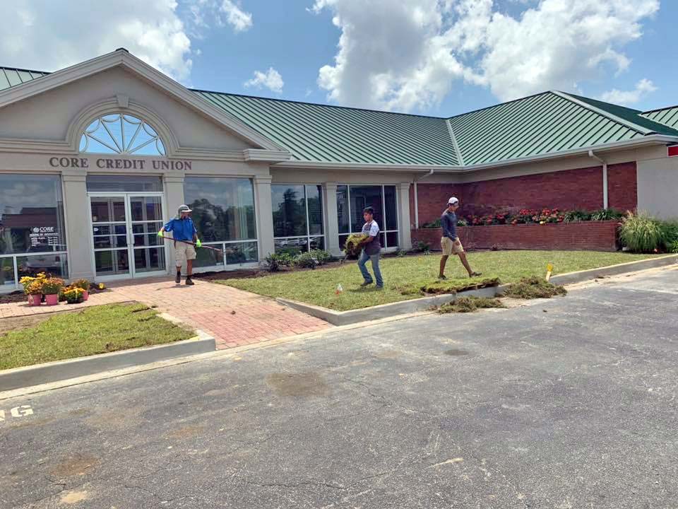 CORE Credit Union Landscape Renovation The Groundsmen