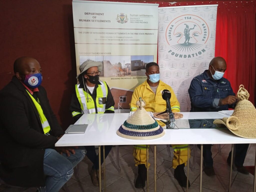 QWAQWA YOUTH BUILD HOUSES FOR DISABLED The Guard