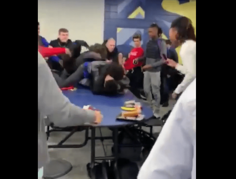 Cafeteria Fight At Beauregard High School In Opelika, Alabama!