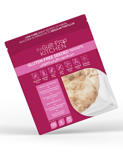 GlutenFree Seeded Wraps The GuiltFree Kitchen All GlutenFree