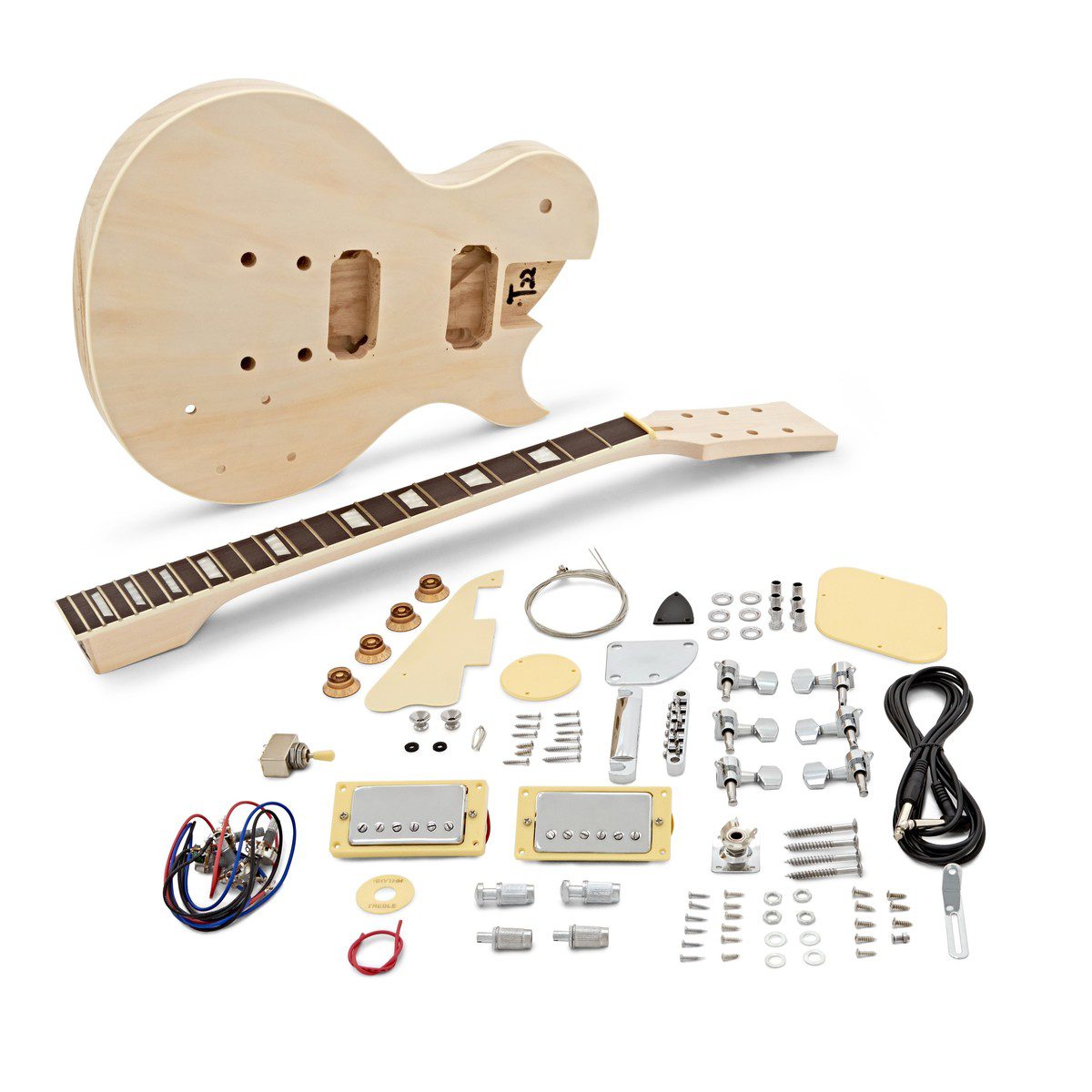 Les Paul Style Electric Guitar DIY Kit 4 The Guitar Marketplace