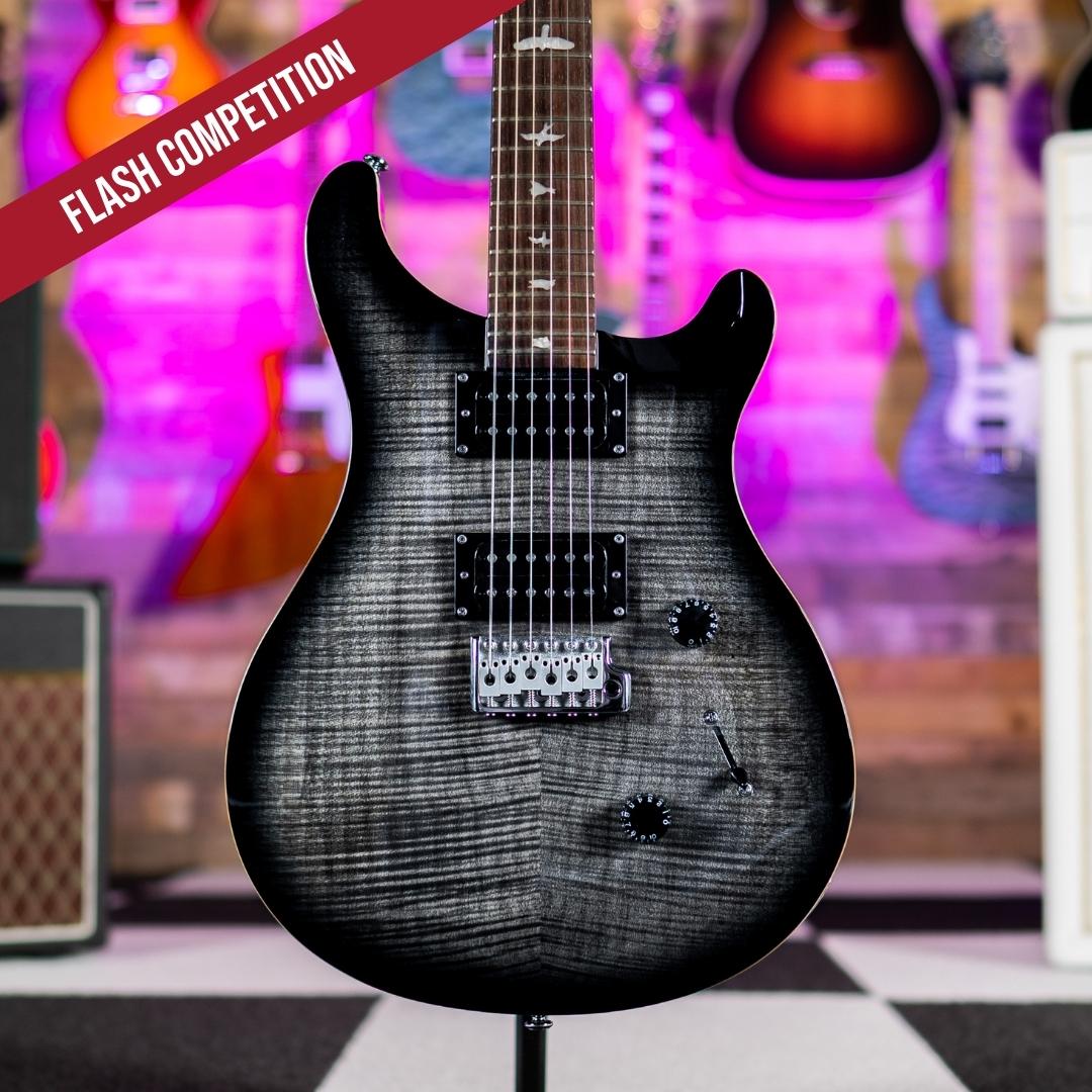 PRS SE Custom 24 in Charcoal Burst The Guitar Marketplace