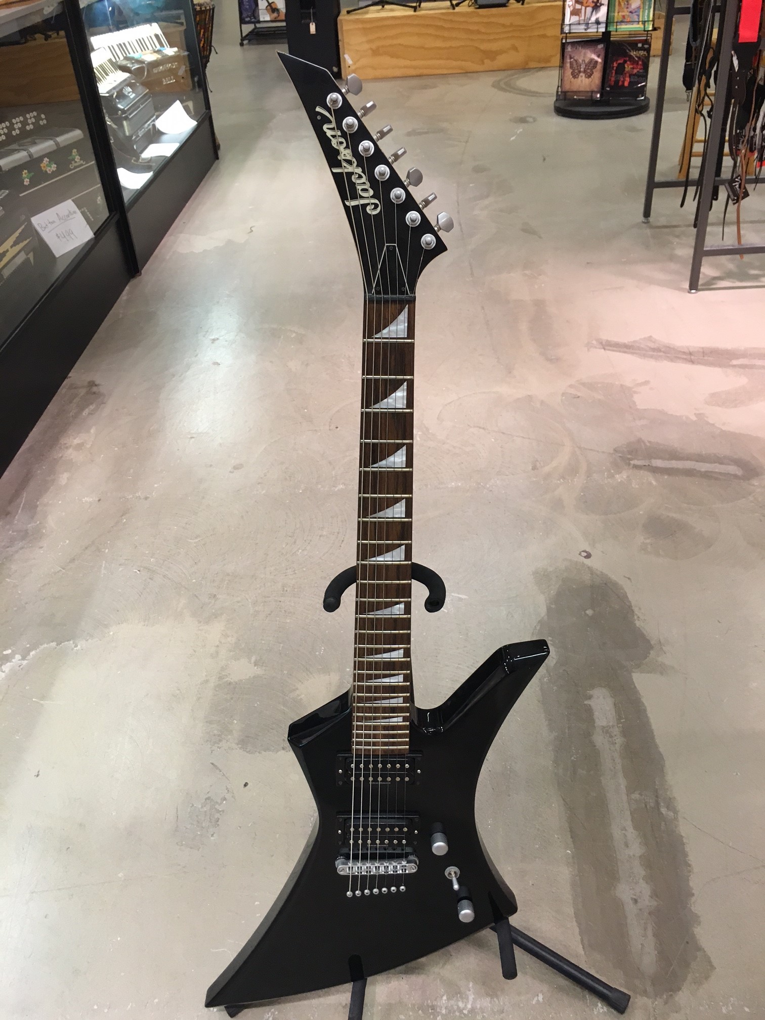 Jackson Jackson Kelly 7 String Black Electric Guitar Outlet