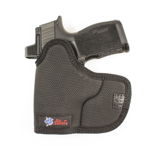 New: DeSantis #N38 Nemesis Pocket Holster for Pistols with Optics