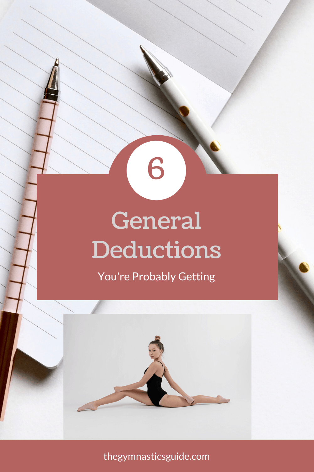 6 General Deductions You're Probably Getting The Gymnastics Guide