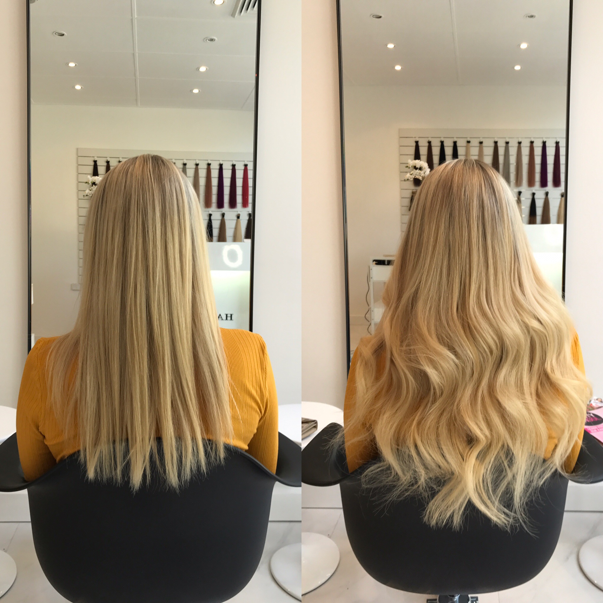 Nano bead hair extensions