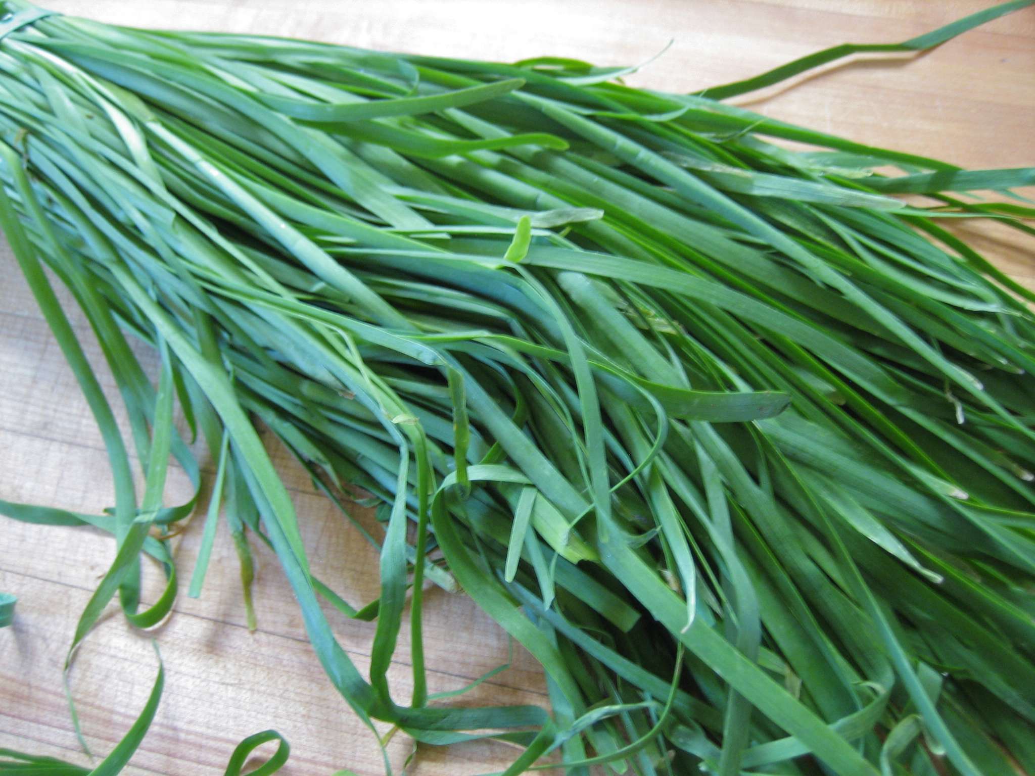 Garlic chives (aka Chinese chives) The Hakka CookbookThe Hakka Cookbook