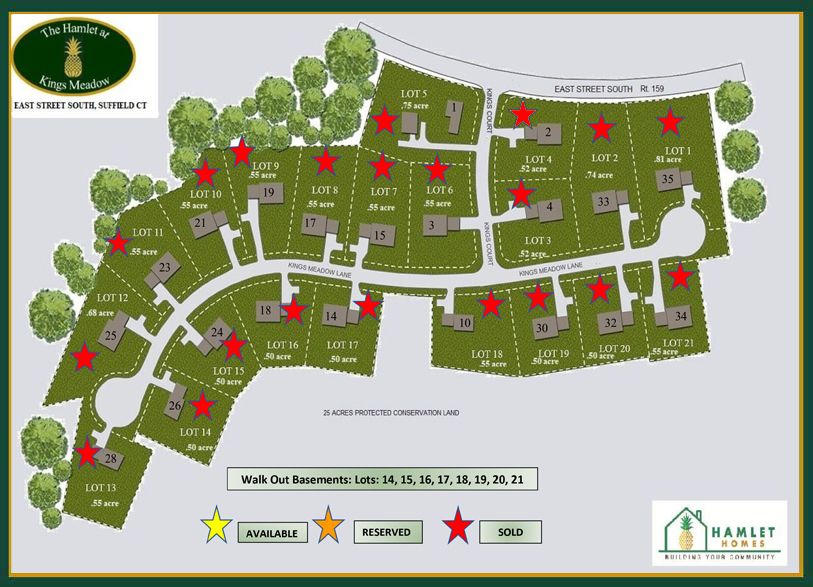 The Hamlet at Kings Meadow New Construction Suffield, CT