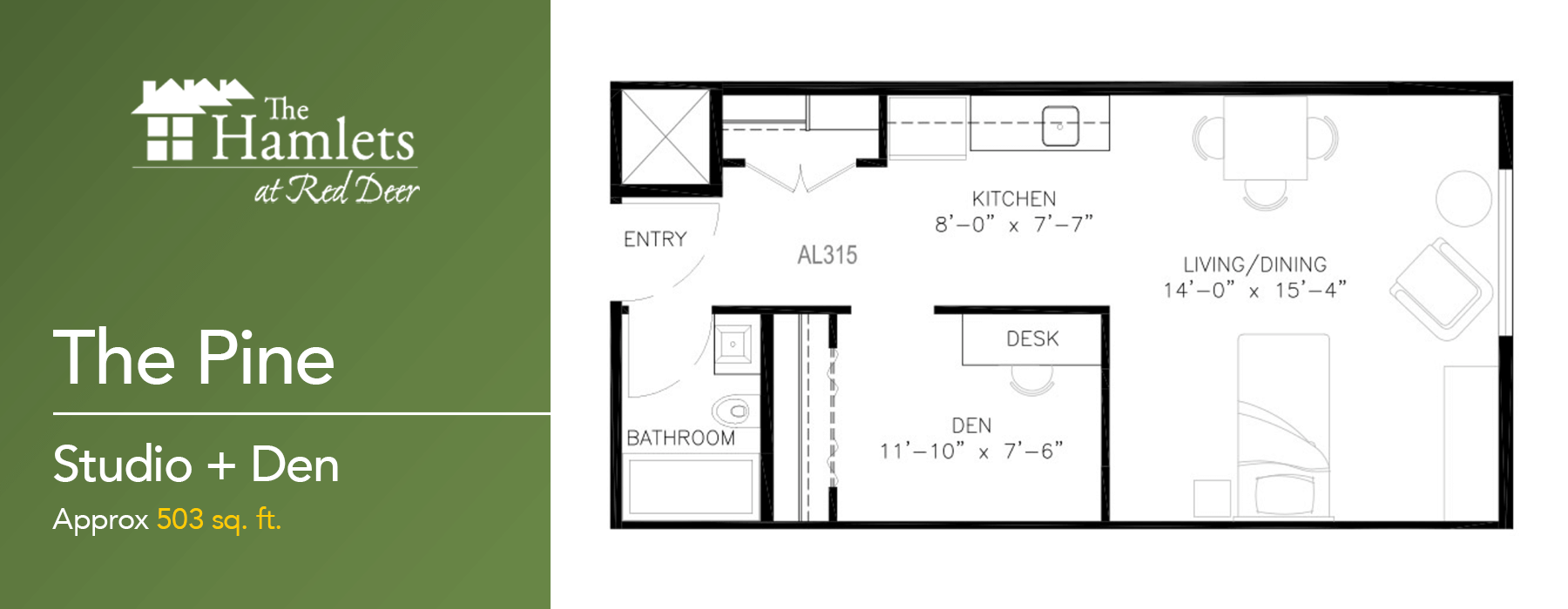 Senior Living Suites Red Deer Generous Floor Plans Assisted Living The Hamlets at Red Deer
