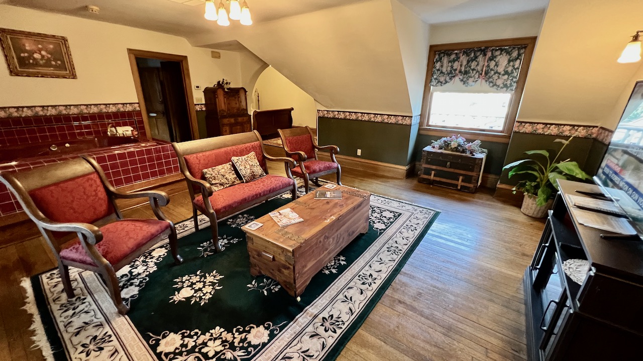 The Ballroom Suite The Hancock House Bed and Breakfast Inn I