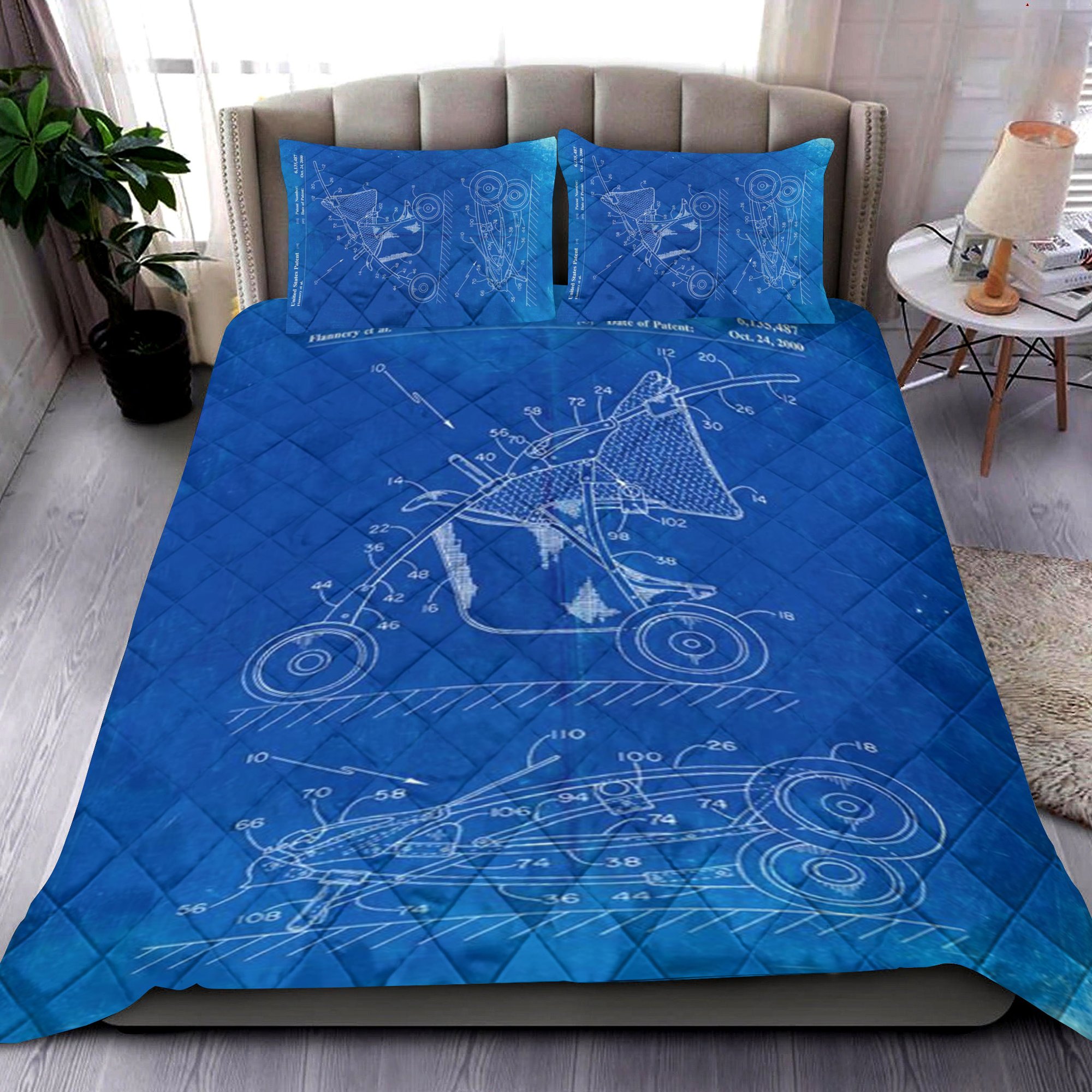 Infant Stroller Quilt Bed Set And Pillow Covers The Happy Wood