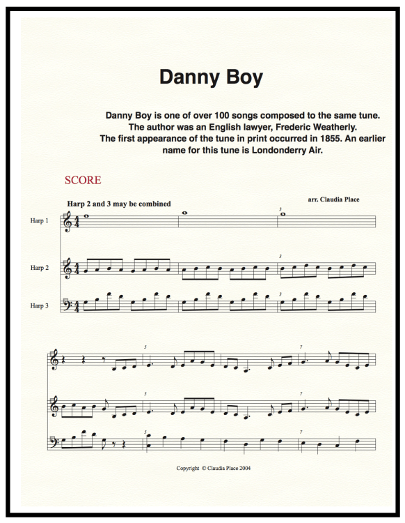Danny Boy The Harp Place