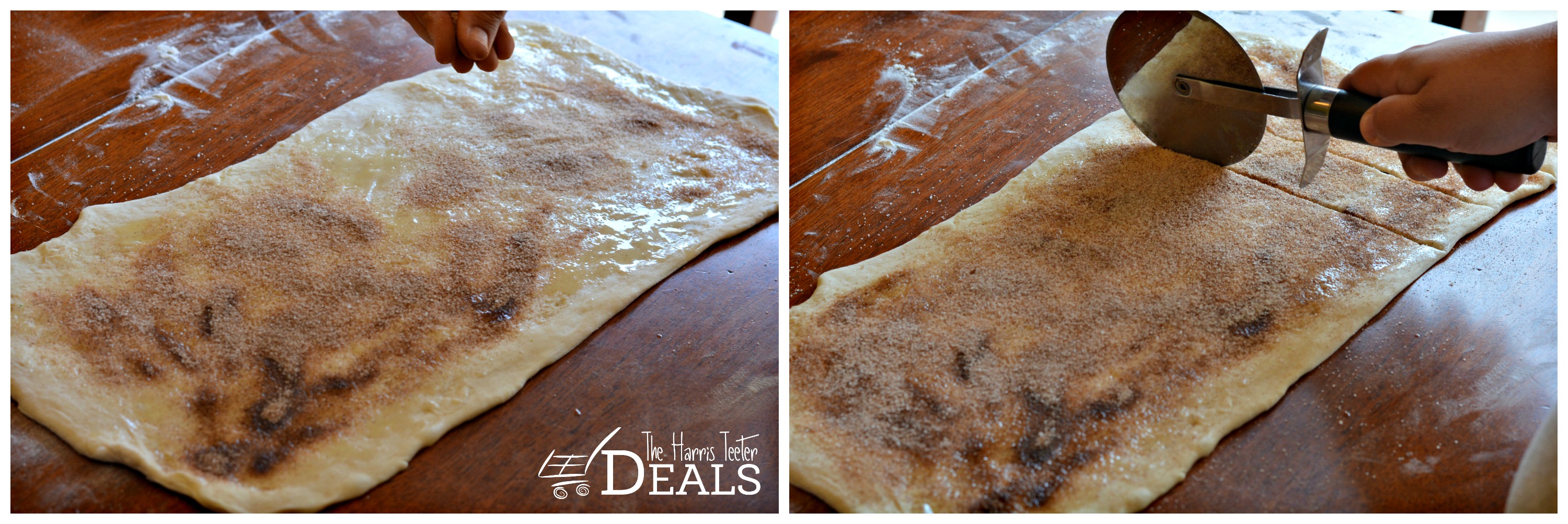 Cinnamon Rolls with Nutella Cream Cheese Glaze {Deals to Meals} The