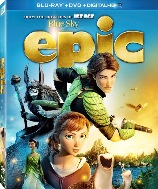 Epic Bluray 3D and Bluray Combo PreOrder and Cover Art