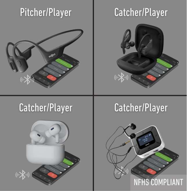 Coach to Catcher Baseball Communication The Headset App