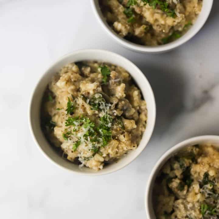 Slow Cooker Risotto with Italian Sausage The Healthy Epicurean