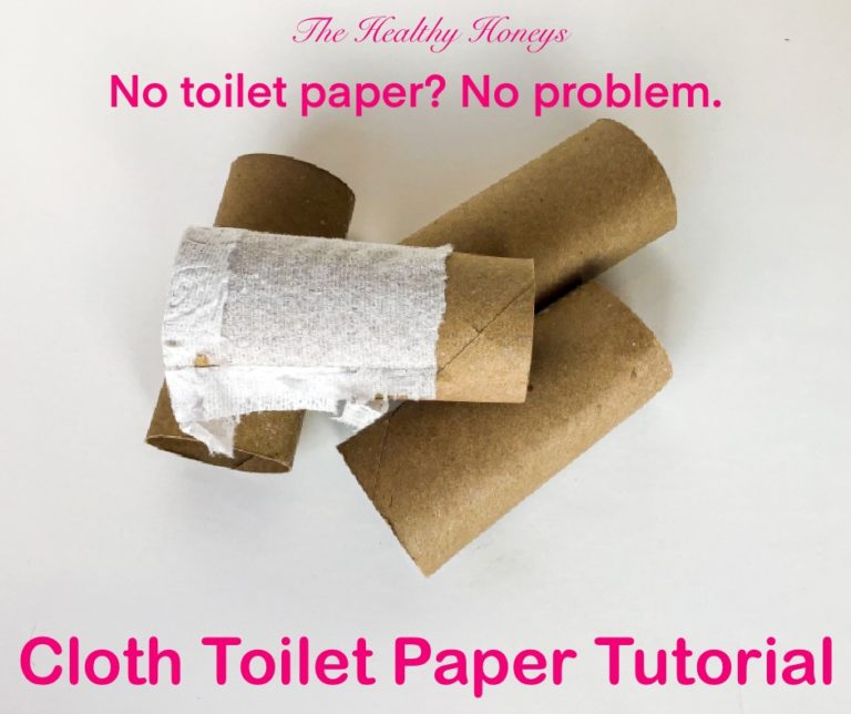 Cloth Toilet Paper Tutorial The Healthy Honey's