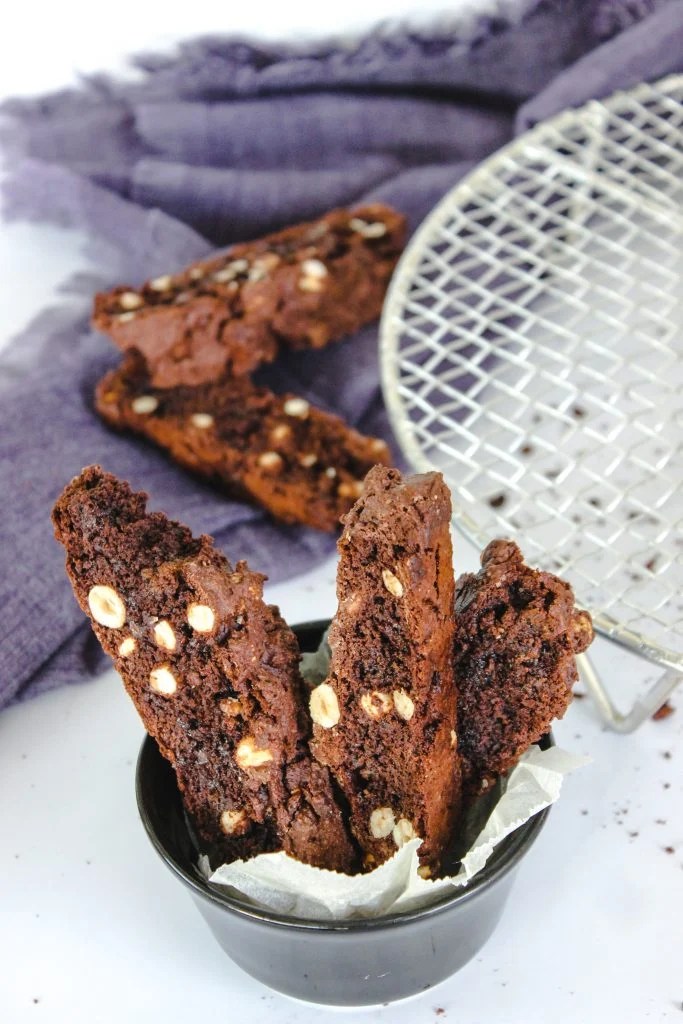Gourmet Chocolate Hazelnut Biscotti An Easy GlutenFree Recipe The
