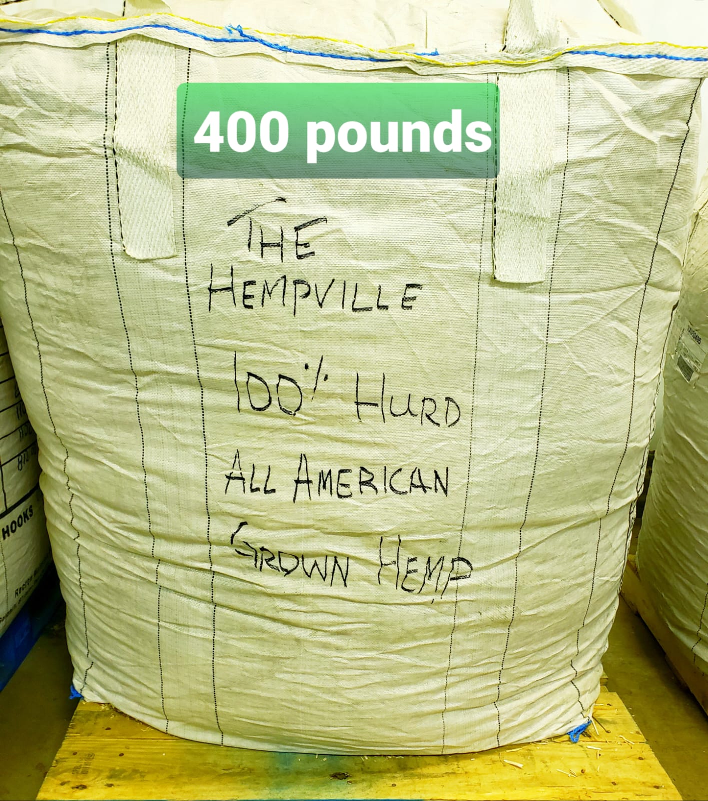 Hemp Hurd 400 lbs Supersacks The Hempville