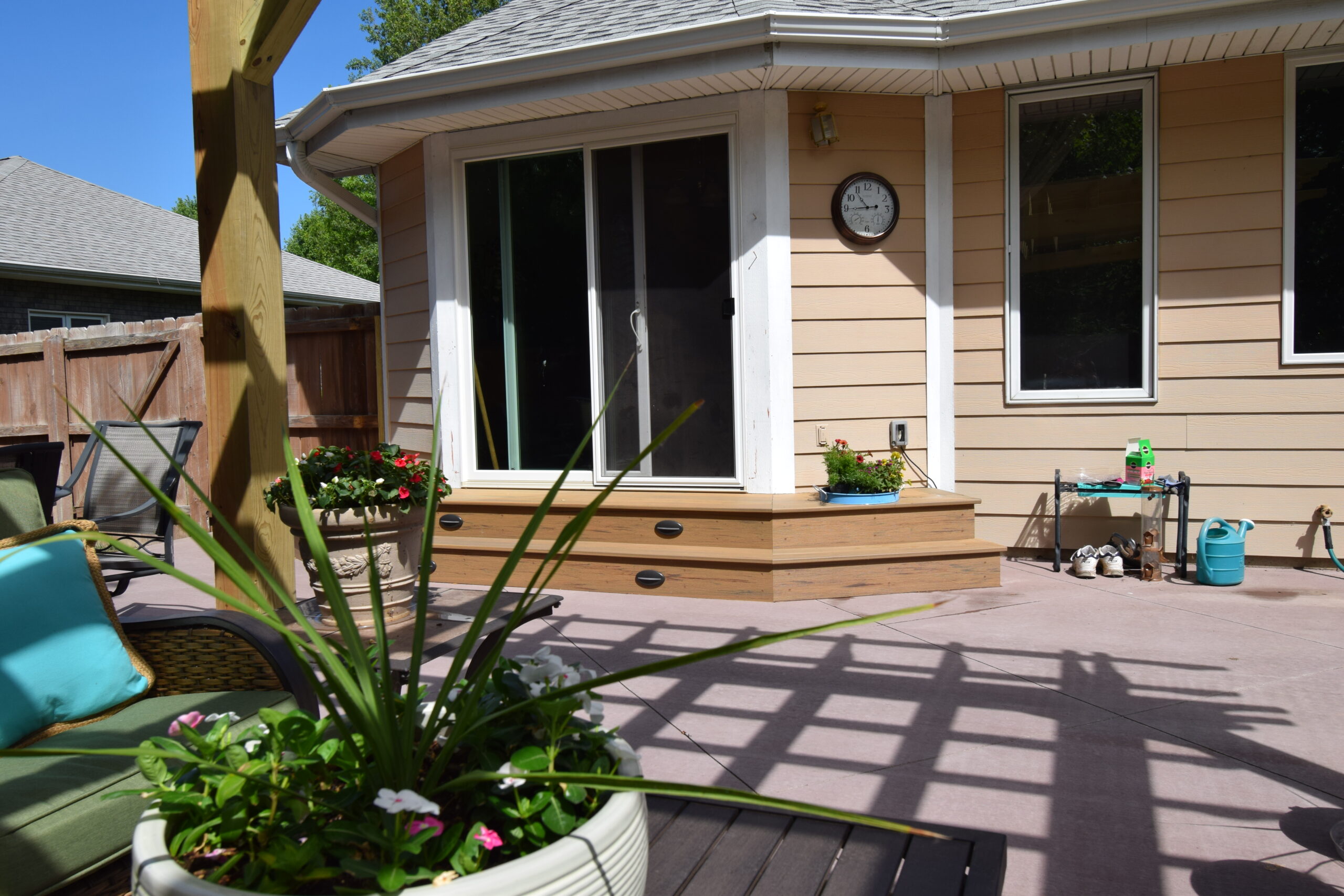 Eagle's Landing Patio The Heritage Builders