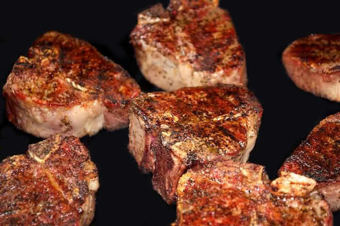 Lamb Chops with Red WineGlazed Spring Vegetables The Heritage Cook