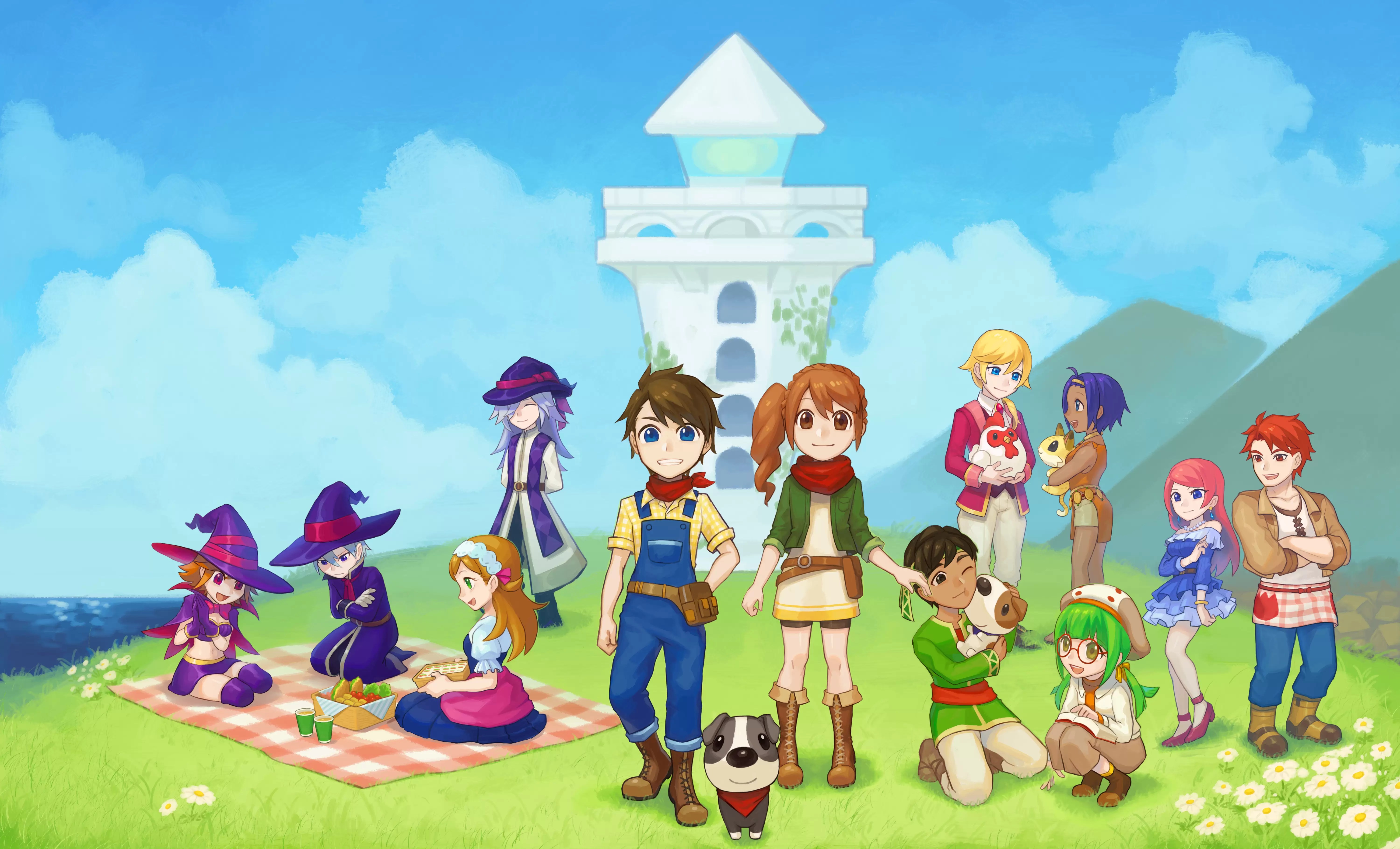 Harvest Moon Light of Hope Reveal with Trailer, Artwork
