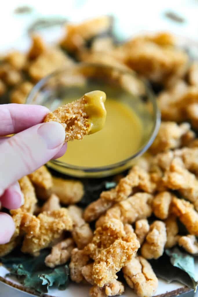 Vegan Popcorn Chicken The Hidden Veggies