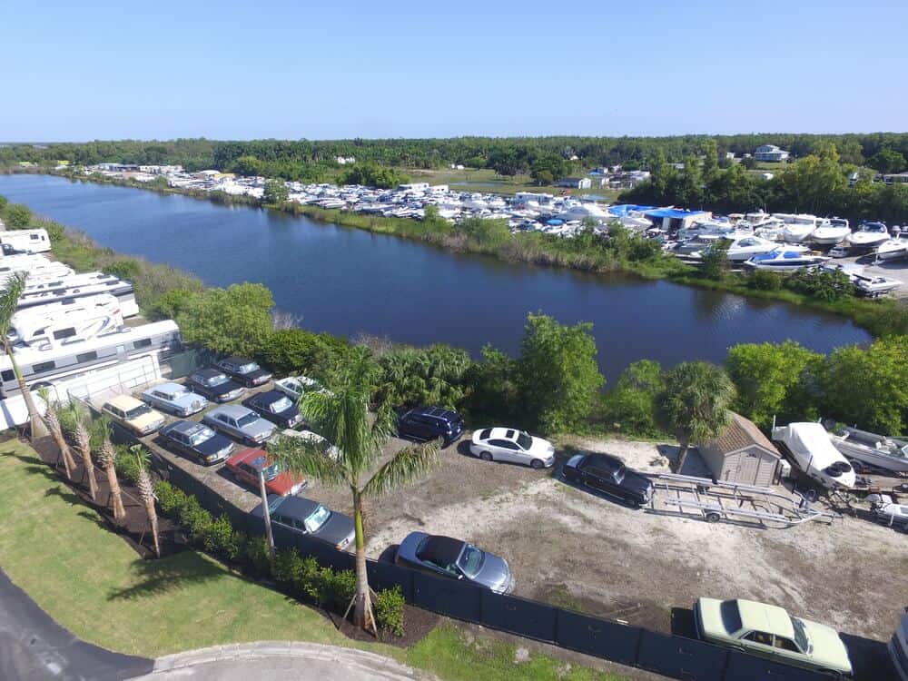 Outdoor Vehicle Storage Facilities in Naples FL The Hideout Storage Park