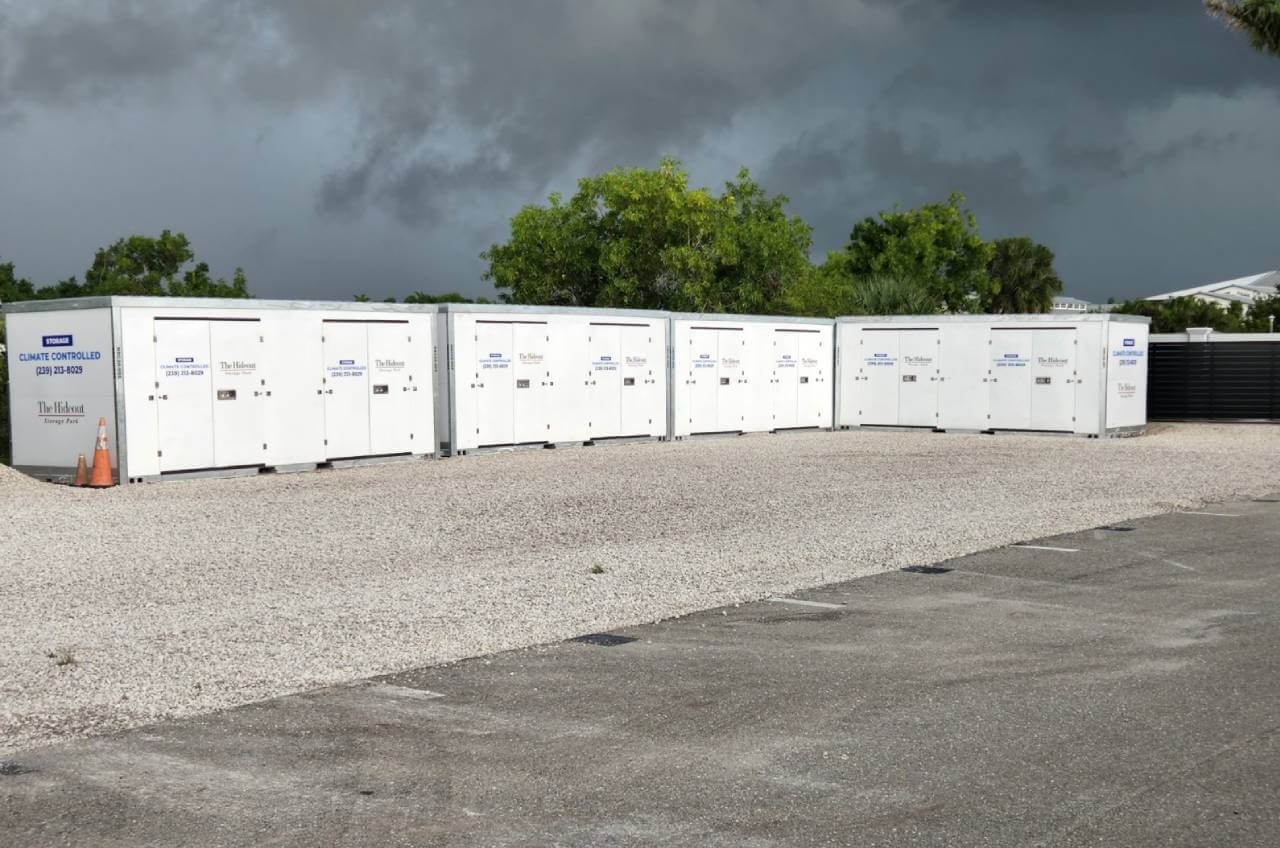 Outdoor RV & Boat Covered Storage Facility Naples FL Storage